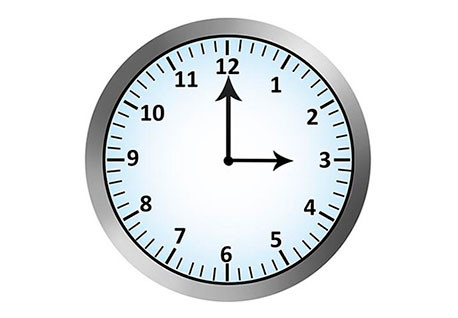 Relojes con hora sales en ingles y español